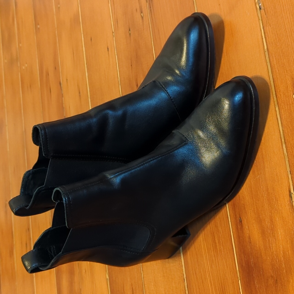 Rag & Bone black Walker boots